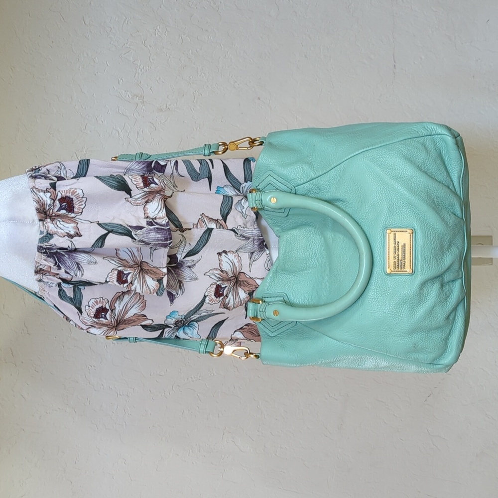 Marc by Marc Jacobs Classic Q Fran Tote in Mint Green - Picture 3 of 17